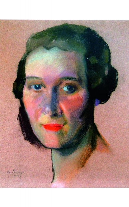 Константин Сомов. «Женский портрет». 1933 год