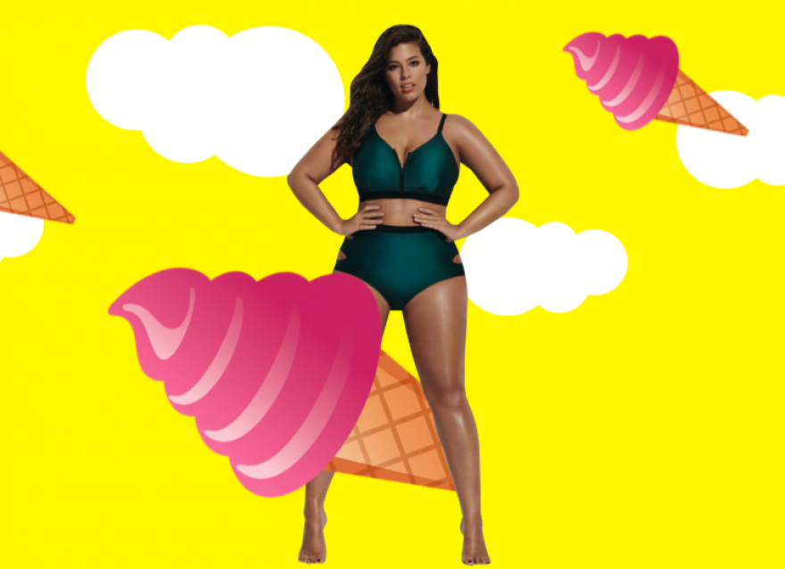 Эшли Грэм — счастливая обладательница 52-го размера и участник движения Health at Every Size