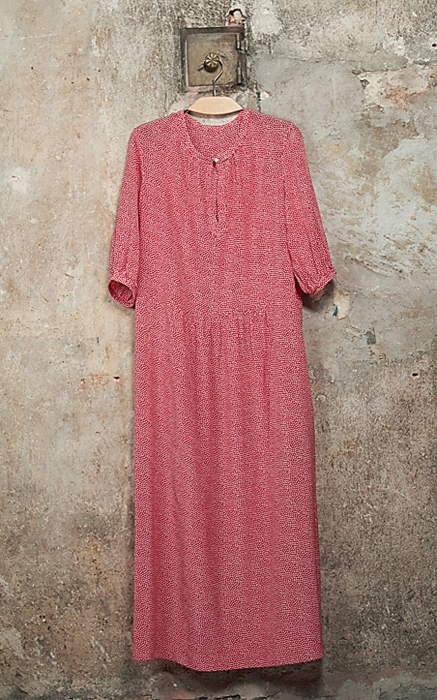 Шелковое платье в пол