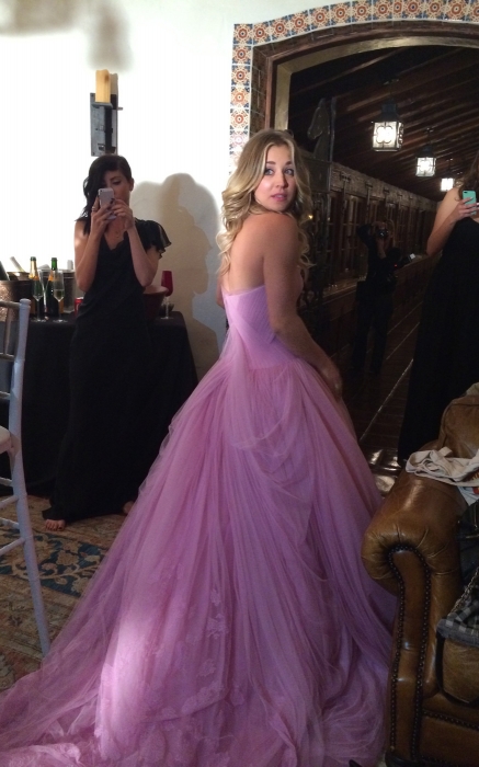 Кейли Куоло в Vera Wang, 2013 год