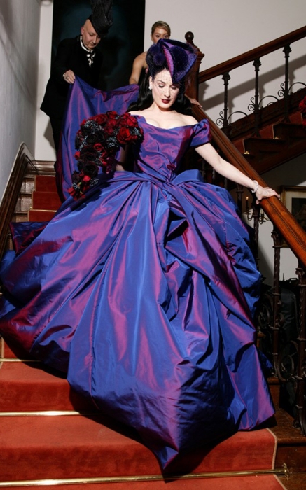 Дита фон Тиз в Vivienne Westwood, 2005 год