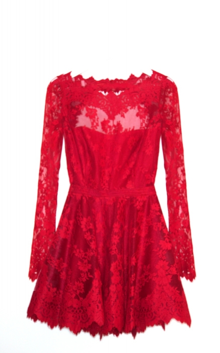 Платье из кружева хендмейд