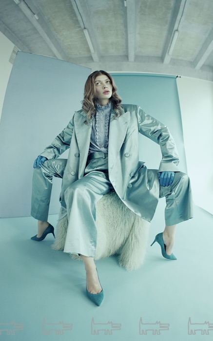 Юлдус Бахтиозина. Брюки и жакет Dries Van Noten, туфли Gianvito Rossi (все — ДЛТ)