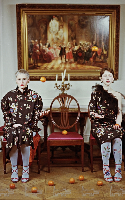 Рекламная кампания для лондонского дизайнера Naya Rea по мотивам пьесы Чехова «Три сестры». Февраль 2017 года