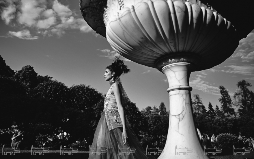 Коллекция Jabot by Parfionova Модного дома Tatyana Parfionova была показана прошлым летом в Царском Селе