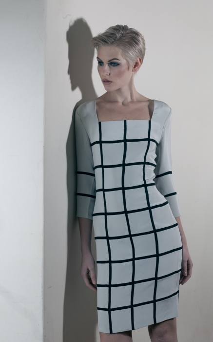 Платье «Квадраты» Татьяны Парфеновой находится в коллекции Русского музея