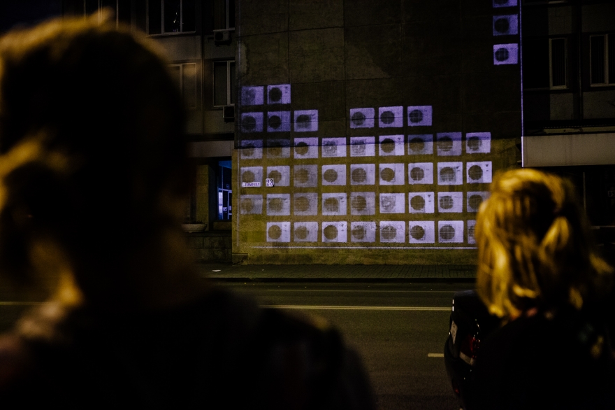 Номинант премии Курехина Владимир Абих, работа "Тетрис"