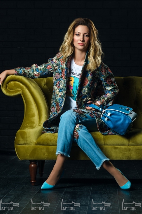 Екатерина Таргонская, управляющий партнер Коллегии адвокатов «Таргонская, Хмелевская, Бартеньев и партнеры», адвокат. Сумка, пальто и джинсы Ermanno