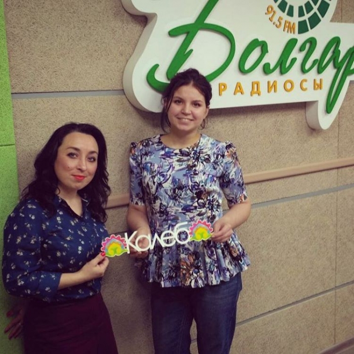 Поэт Луиза Янсуар и режиссер Резеда Гарипова (из архива героев)