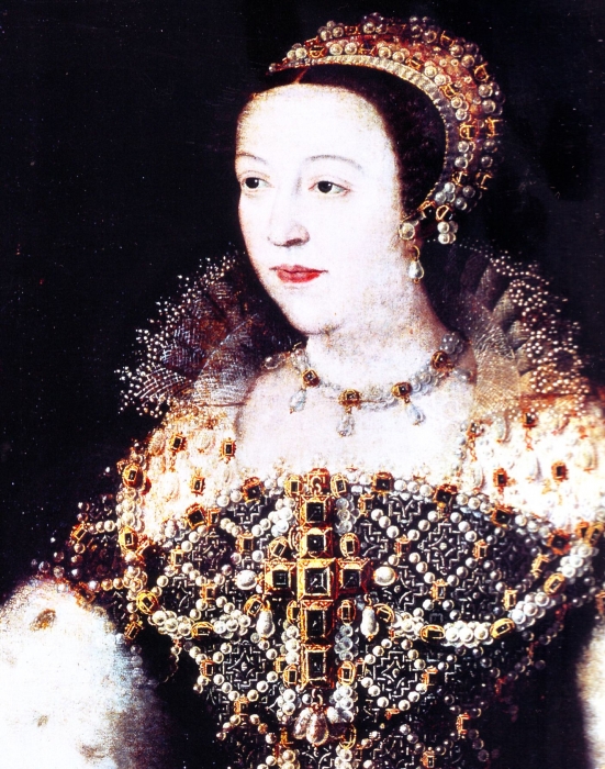 Портрет Екатерины Медичи, 16 век