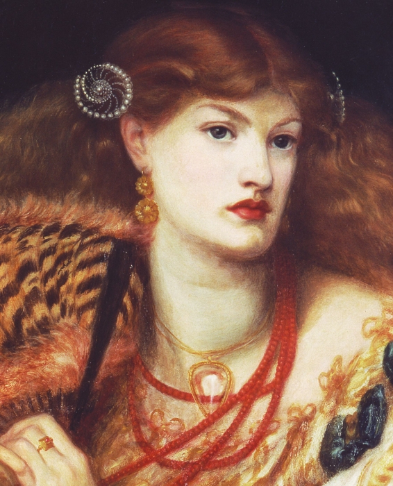 Картина Данте Габриэля Россетти «Монна Ванна», 1866 год