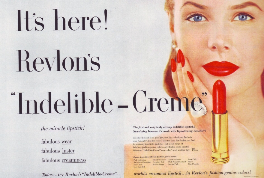 Реклама Revlon, 1950-е