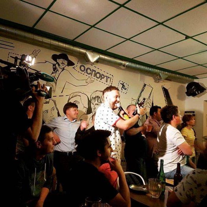 Из соцсетей рюмочной "О, спорт!"