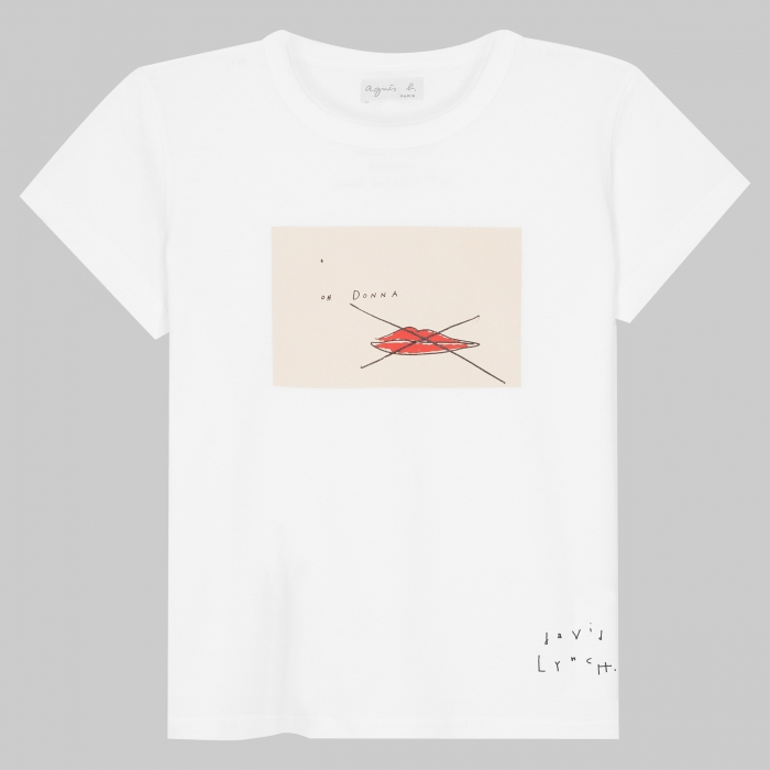 Футболка David Lynch X agnès b с референсом к композиции «Oh Donna!»