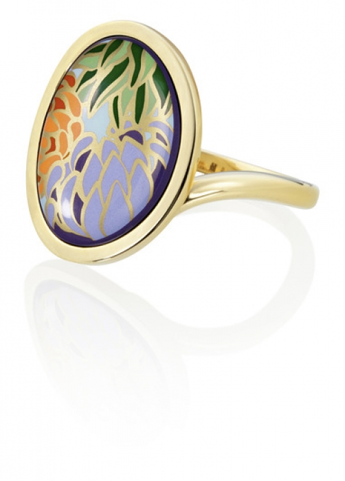 Кольцо «Капля воды» из коллекции «Посвящение Клоду Моне» в дизайне «Онфлёр», 31 380 руб.