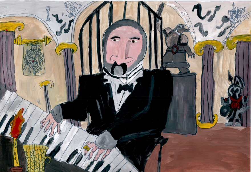 Александр Сударенко, 10 лет, «Вершина мастерства», МБУ ДО ХШ им. И. Е. Репина г. о. Тольятти, педагог Суспицына Т. Е.Победитель III областногоконкурса