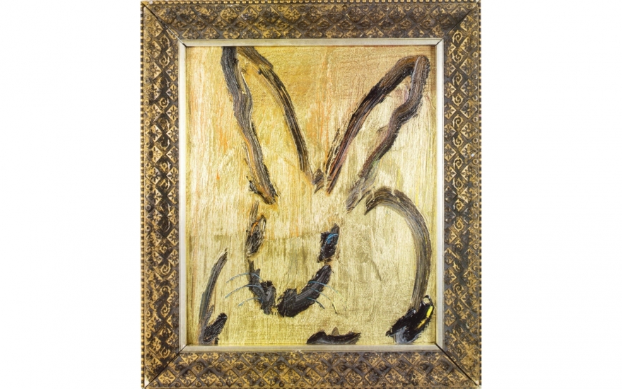 Хант Слонем. Без названия. 2014. Дерево, м. 41.9 х 33