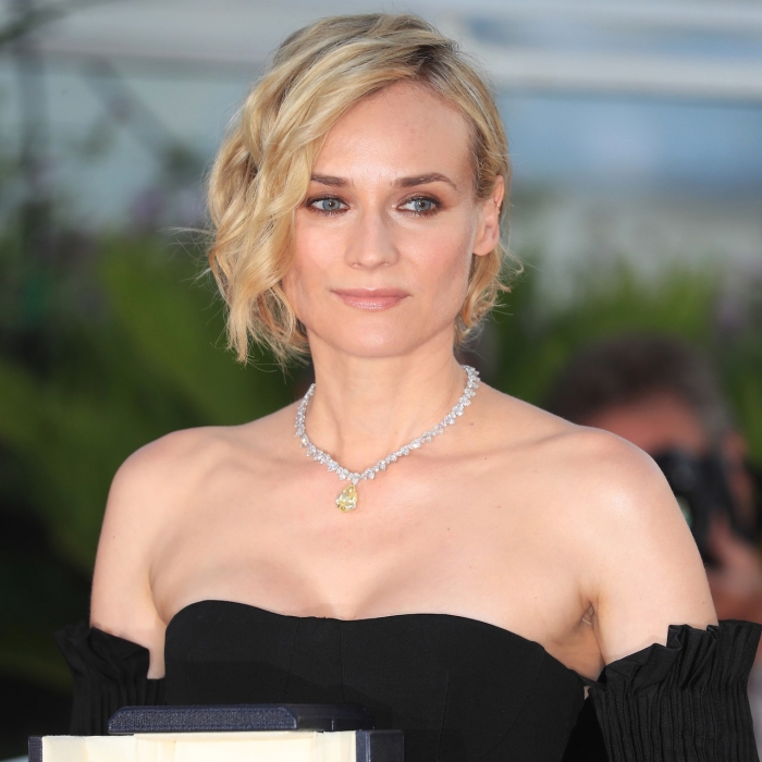 Диана Крюгер в колье Chopard