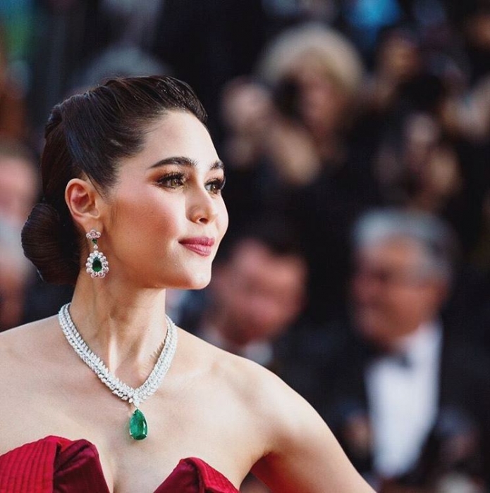 Тайская актриса Арая Альберта Харгейт в украшениях Chopard
