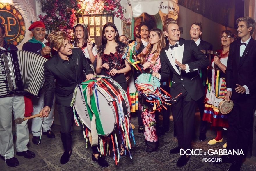 Рекламная кампания Dolce & Gabbana с миллениалами