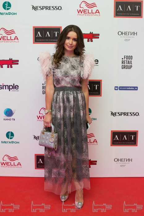 Татьяна Котляревская в платье T.Kotlyarevskaya Atelier