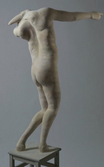 Алексей Панькин, Людвиг, 2013, дерево, акриловая паста