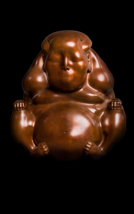 Даши Намдаков. Медитация. 2011. Бронза