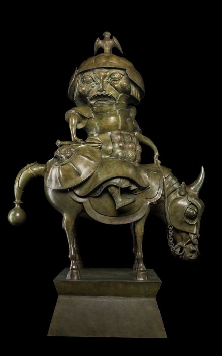Даши Намдаков. Генерал. 2010. Бронза; литье, патинирование