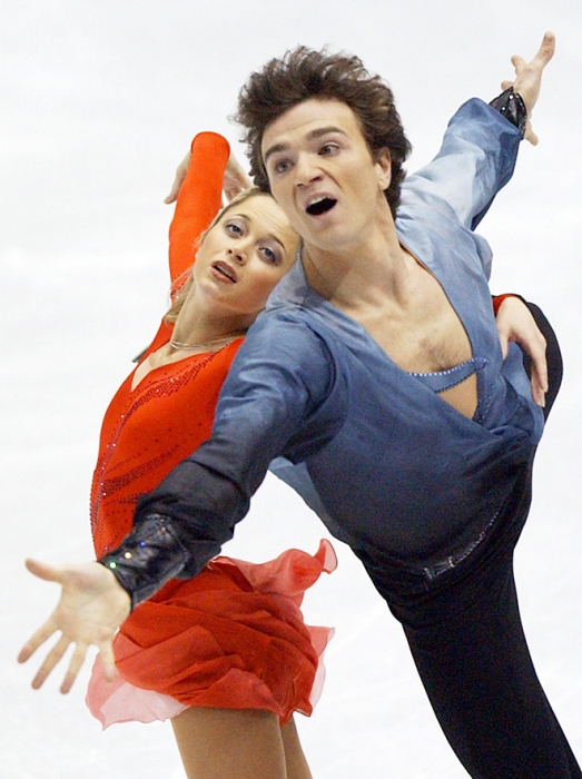 Елена Бережная и Антон Сихарулидзце, воспитанники Тамары Москвиной