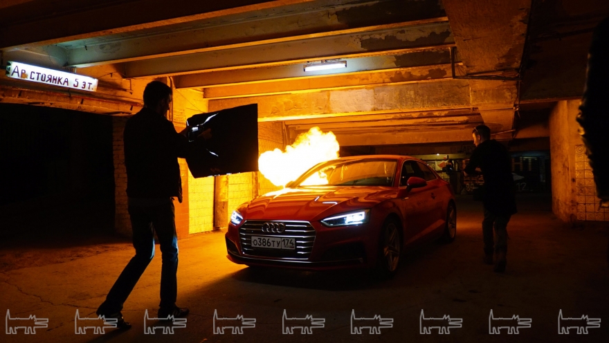 бэкстэйдж фильма "Гончие"