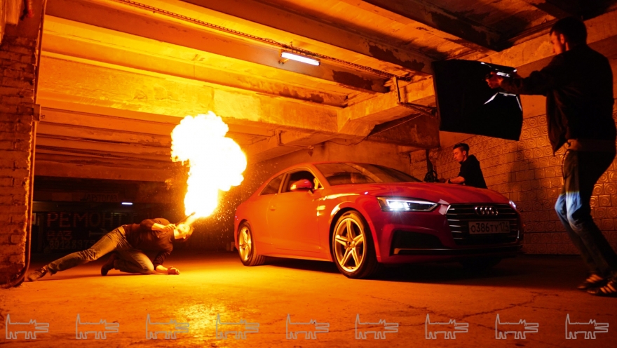 бэкстэйдж фильма "Гончие"