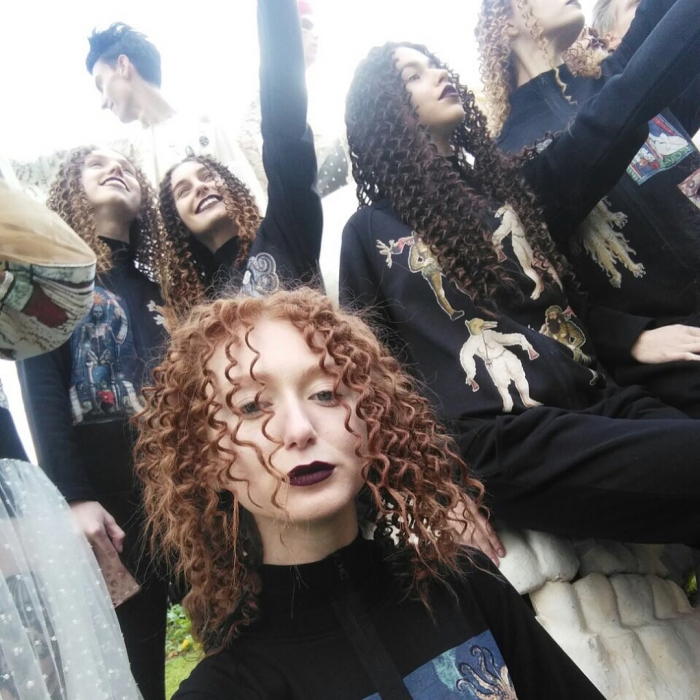 Показ Татьяны Парфеновой во Фрейлинском садике