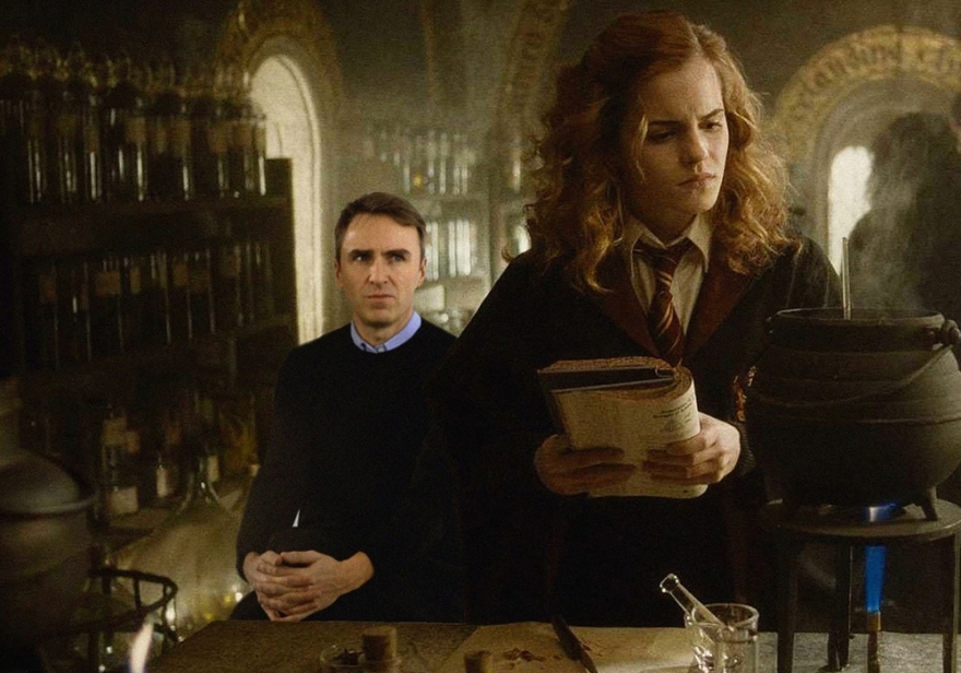 Раф Симонс и Гермиона Грейнджер