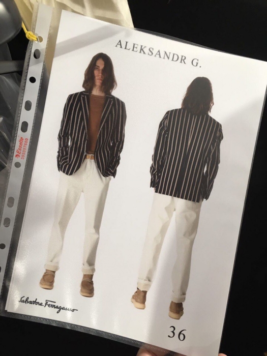 Шоу Salvatore Ferragamo, весна-лето 2018