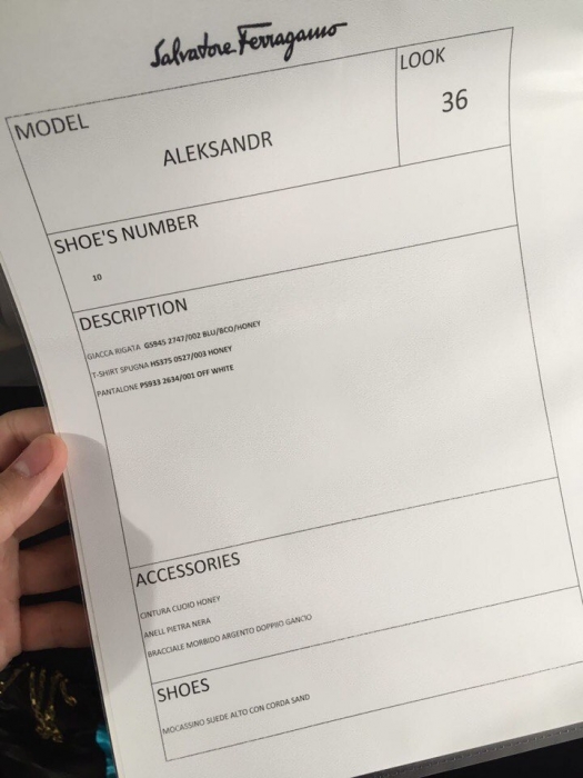 Шоу Salvatore Ferragamo, весна-лето 2018