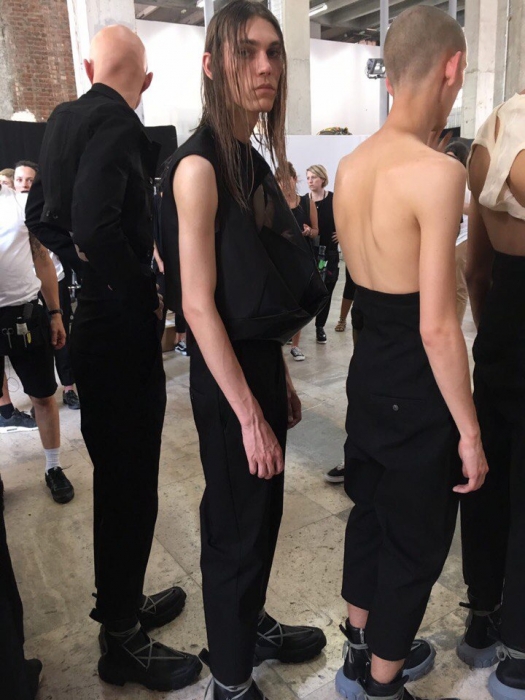 Показ Rick Owens, весна-лето 2018