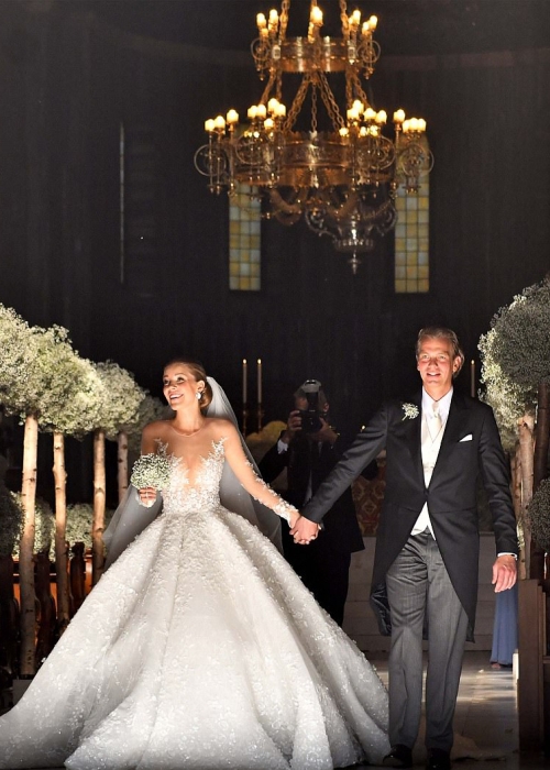 Свадьба Виктории Сваровски и Вернера Мюрца