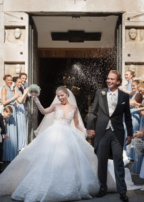 Свадьба Виктории Сваровски и Вернера Мюрца