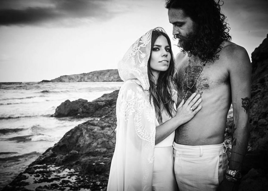 Элли Хилфигер и Стив Хэш на свадебной фотосессии