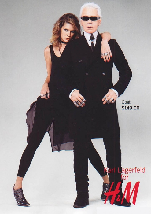 H&M x Karl Lagerfeld, 2004 год