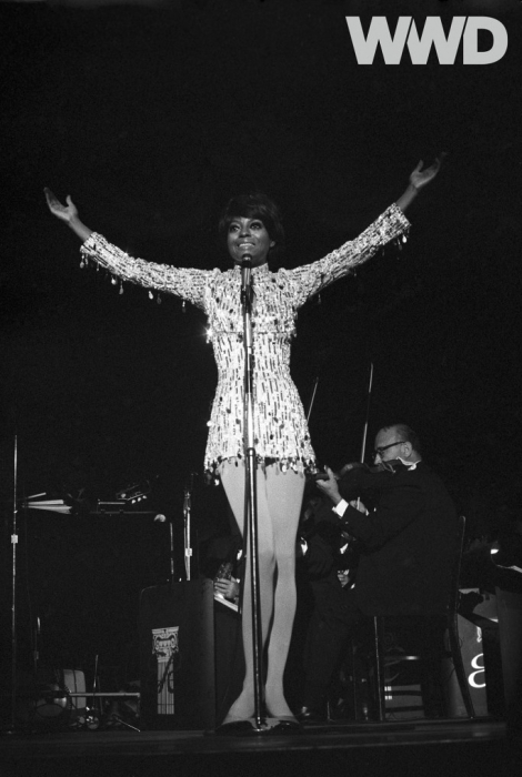 Дайана Росс на концерте в Майами, 1970 год