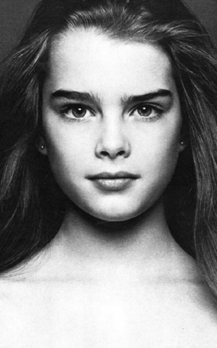 Брук Шилдс в фотосессии Франческо Скавулло, 1975