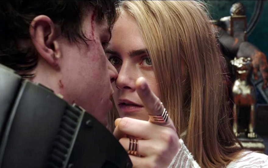 Кара Делевинь в фильме «Валериан и город тысячи планет», 2017