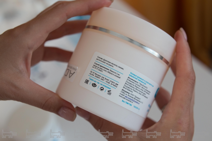 В состав косметики ADN входят натуральные ингредиенты