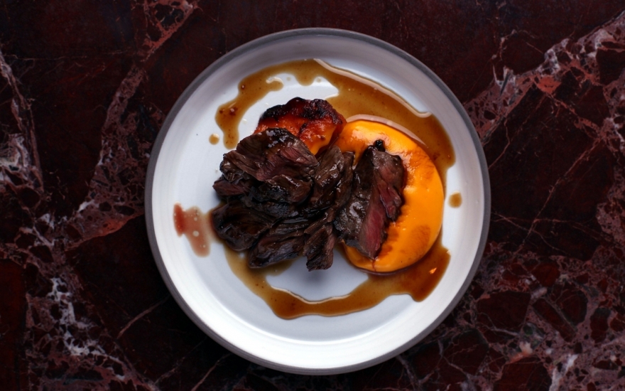 Мачете и копченый батат