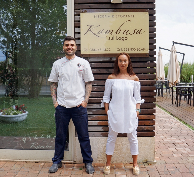 Дженнаро Баттилоро, ресторан-пиццерия La Kambusa sul Lago, Виареджо