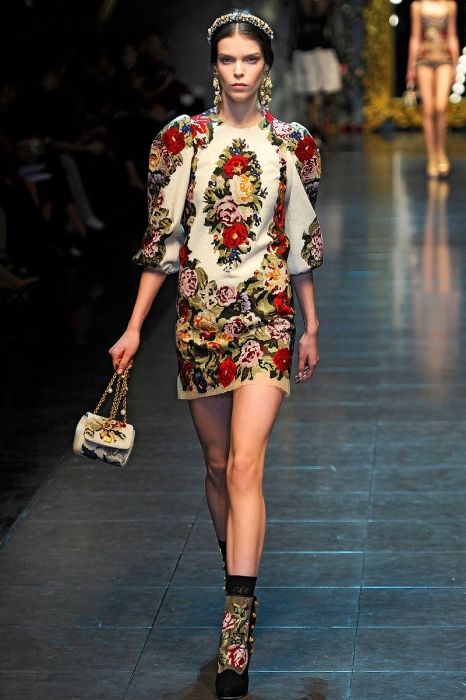 Коллекция Dolce & Gabbana, осень-зима 2012/13