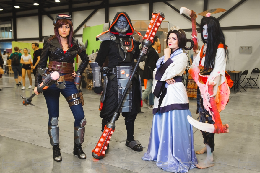 Персонажи из игры «Smite»