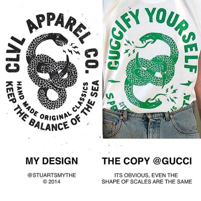 Stuart Smythe VS Gucci