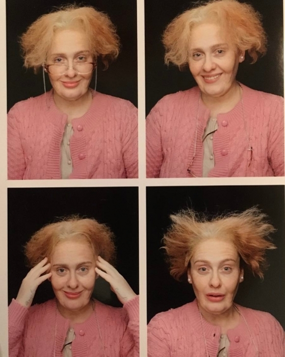 Вдохновившись FaceApp, певица Адель сама состарила себя перед тридцатилетием